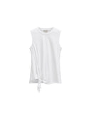 JW ANDERSON TIE HEM TOP WHITE