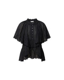 ISABEL MARANT ÉTOILE LORNA BLOUSE BLACK