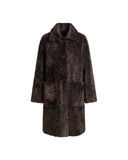 ARMA ZOEY COAT COFFEE BEAN