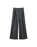 THE GARMENT GRAND TROUSER GREY MELANGE