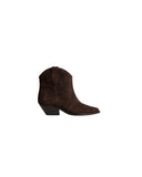 ISABEL MARANT DEWINA ANKLE BOOTS CHOCOLATE BROWN