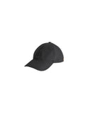 JW ANDERSON WAXED BASEBALL CAP BLACK