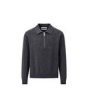 COLORUSH DAVOSDRIFT ZIP KNIT SHADOW