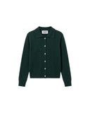 COLORUSH ARTIC VERBIER KNIT CARDIGAN COLLEGE GREEN