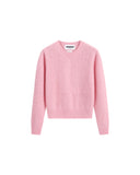 COLORUSH BRUSHED CREW NECK KNIT PIXIE PINK