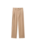 AMI PARIS ZUIT TWO PLEATS TROUSER BEIGE