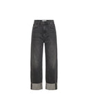 MOTHER THE HALF PIPE CUFF DENIM SAY YOU'RE