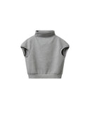 THE GARMENT CROPPED GLAM TEE GREY