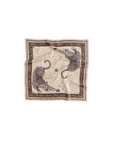 LESCARF ZODIAC SCARF GEMINI SAND 65CM