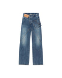 JW ANDERSON TWISTED WORKWEAR DENIM MID BLUE