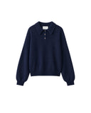 LISA YANG ETTA SWEATER NAVY