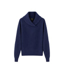 BARBARA BUI OVSD KNIT DARK BLUE