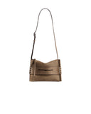 JW ANDERSON SMALL MESSENGER LOAFER BAG DARK TAUPE