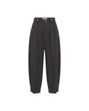 CHLOÉ BALLOON FIT TROUSER GRAPHIC GREY