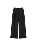 CHLOÉ WIDE LEG TROUSER BLACK