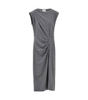 ISABEL MARANT ÉTOILE NAERYS FLANEL DRESS GREY