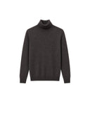 REPEAT TURTLENECK DARK BROWN