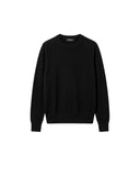 REPEAT PULL ROUND NECK BLACK