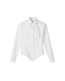 JACQUEMUS TRIANGLE SHIRT WHITE