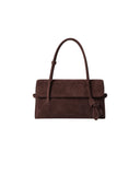 JACQUEMUS THE LONG TURISMO BAG SUEDE BROWN