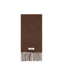 JACQUEMUS THE CARRO SCARF BROWN