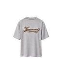 JACQUEMUS LE TORNEO LOGO T-SHIRT GREY
