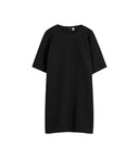 TOTEME COCOON CREPE DRESS BLACK