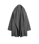 TOTEME HOODIE COAT GREY