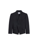 GIVENCHY REVERSE LAPEL JACKET DARK GREY