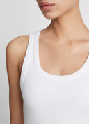 VINCE TANK TOP OPTIC WHITE