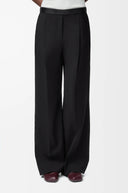 LOEWE WIDE LEG TROUSER BLACK