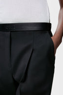 LOEWE WIDE LEG TROUSER BLACK