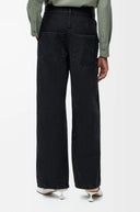LOEWE BAGGY ANAGRAM DENIM BLACK
