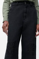 LOEWE BAGGY ANAGRAM DENIM BLACK