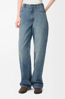 LOEWE STRAIGHT DENIM WASHED BLUE