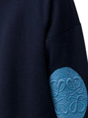 LOEWE CROPPED ANAGRAM PULL BLUE