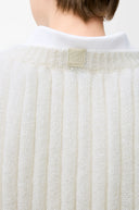 LOEWE MOHAIR KNITTED PULL WHITE