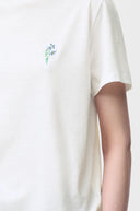 LOEWE FLORAL ANAGRAM T-SHIRT RELAXED FIT WHITE