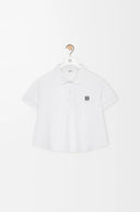 LOEWE TRAPEZE POLO WHITE