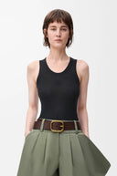 LOEWE ANAGRAM TANK TOP BLACK