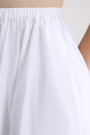 PATOU MIDI SKIRT WHITE