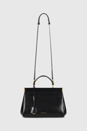 VICTORIA BECKHAM SLOANE FRAME BAG 28 BLACK