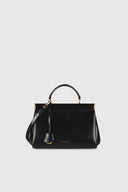 VICTORIA BECKHAM SLOANE FRAME BAG 28 BLACK