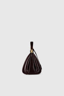 VICTORIA BECKHAM SLOANE FRAME BAG 28 DARK BURGUNDY