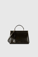 VICTORIA BECKHAM SLOANE FRAME BAG 28 DARK OLIVE