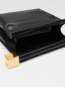 JACQUEMUS LE ROND CARRÉ CLUTCH BLACK