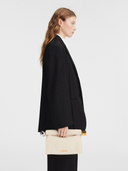 JACQUEMUS LE ROND CARRÉ CLUTCH  IVORY