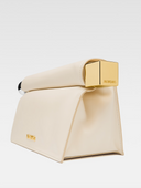 JACQUEMUS LE ROND CARRÉ CLUTCH  IVORY