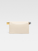 JACQUEMUS LE ROND CARRÉ CLUTCH  IVORY