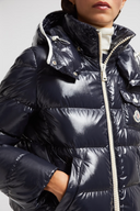 MONCLER ANDRO SHORT DOWN JACKET BLUE